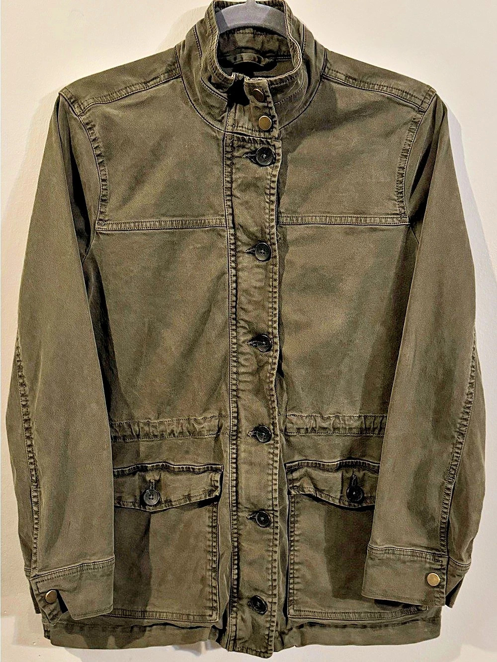 Lucky Brand Women's Olive Utility Jacket Size Medium